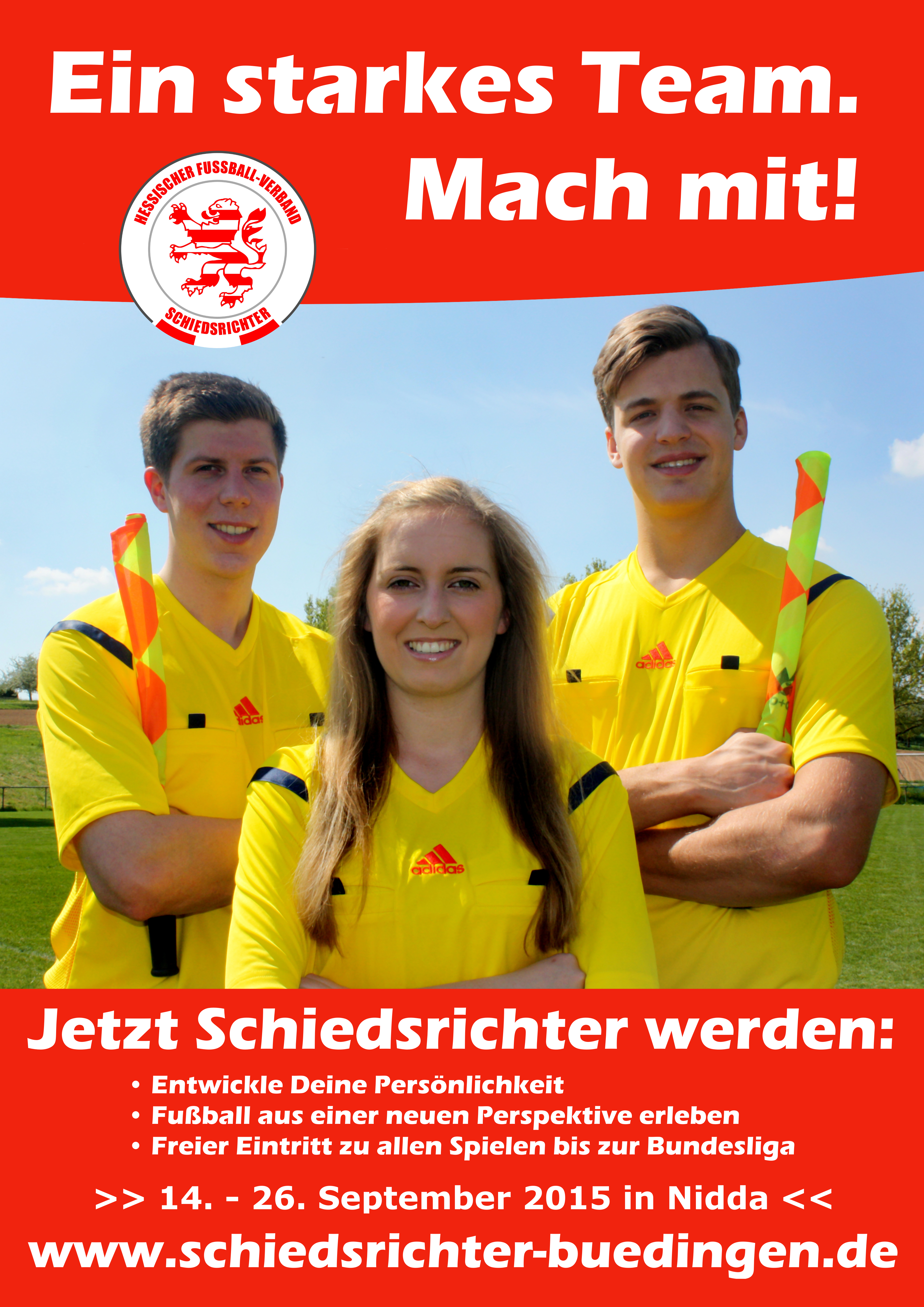 Julia Boike und ihr Gespann beim DFB-Länderpokal